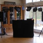 Mobile Disco Sevenoaks Wildernesse Golf Club Disco Setup